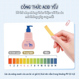 Cặp dầu gội xả trẻ em Borome không cồn