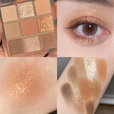Bảng phấn mắt 9 ô 3CE Multi Eye Color Palette Butter Cream