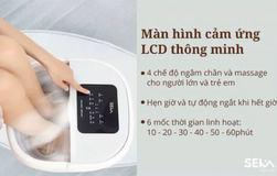 Bồn ngâm chân massage gấp gọn Seka SK-195