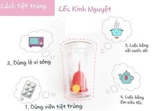Cốc tiệt trùng chuyên dụng cho cốc nguyệt san