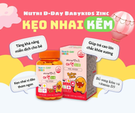 (Hàng công ty) Nutri D-Day Baby&Kids Zinc hỗ trợ bổ sung kẽm cho bé