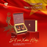 (Hàng công ty) Set 2 hộp Hồng Sâm Lai Châu hữu cơ Thái Minh