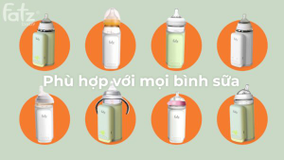 Máy hâm sữa cầm tay không dây Fatzbaby Ready 4-FB3122WN