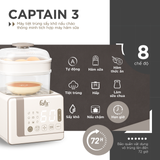 Máy hâm sữa, tiệt trùng sấy khô Fatzbaby Captain 3 FB4326SL