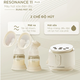 Máy hút sữa điện đôi Fatzbaby Resonance 11 Plus FB1230BT