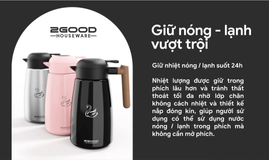 Phích giữ nhiệt 2GOOD B52 1.8 lít