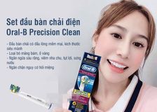 Set 2 đầu bàn chải điện Oral-B Precision Clean Đức