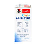 Siro bổ sung canxi Doppelherz Kinder Calciovin Liquid