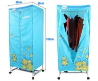 Tủ sấy quần áo Tiross TS-882 1500W, điều khiển từ xa