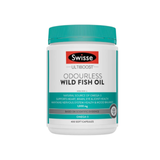 Viên dầu cá Úc Swisse Ultiboost Odourless Wild Fish Oil 1000mg
