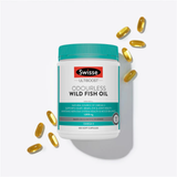 Viên dầu cá Úc Swisse Ultiboost Odourless Wild Fish Oil 1000mg