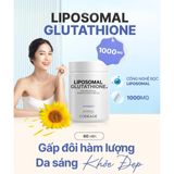 Viên uống trắng da Liposomal Glutathione 1000mg Codeage