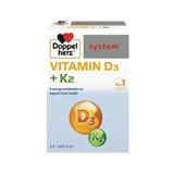 (Hàng công ty) Viên uống bổ sung vitamin D3 + K2 Doppelherz