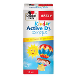 (Hàng công ty) Siro Doppelherz Kinder Active D3 Drops bổ sung vitamin D cho bé