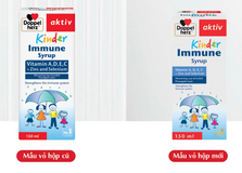 Siro hỗ trợ miễn dịch cho bé Doppelherz Kinder Immune