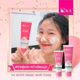(Hàng nhập khẩu) Sữa rửa mặt KA White Magic Whip Foam Pollute Clear
