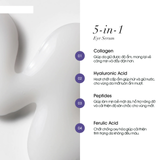 (Hàng nhập khẩu) Serum trẻ hóa da vùng mắt Advanced Clinicals 5-in-1 Multi-Correcting Eye Serum
