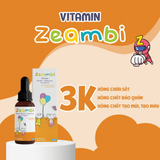 (Hàng nhập khẩu) Vitamin tổng hợp Zeambi Drops cho bé