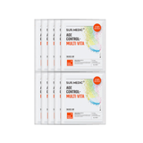 (Hàng nhập khẩu) Combo 10 mặt nạ dưỡng sáng, trẻ hóa da Sur.Medic Age Control Multi Vita