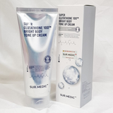 (Hàng nhập khẩu) Dưỡng thể nâng tone Sur.Medic Super Glutathione 100TM Bright Body Tone Up Cream