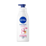 (Hàng nhập khẩu) Sữa dưỡng thể sáng da Nivea Radiant & Smooth 8 Super Food