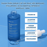 (Hàng nhập khẩu) Tinh chất cấp ẩm Bergamo Hyaluronic Acid Essential Intensive Ampoule