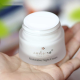 Kem dưỡng phục hồi, trẻ hóa da ban đêm Sakura Restorative Night Cream