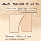 (Hàng nhập khẩu) Bảng bắt sáng che khuyết điểm Judydoll Highlight Duo