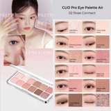 (Hàng nhập khẩu) Bảng phấn mắt 12 ô Clio Pro Eye Palette Air Hàn Quốc