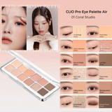 (Hàng nhập khẩu) Bảng phấn mắt 12 ô Clio Pro Eye Palette Air Hàn Quốc