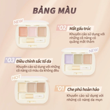 (Hàng nhập khẩu) Kem che khuyết điểm 3 ô Judydoll Concealer Palette