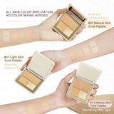 (Hàng nhập khẩu) Kem che khuyết điểm 5 ô Judydoll Concealer Palette