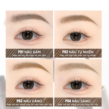 (Hàng nhập khẩu) Mascara lông mày đầu lược Judydoll Longwear Browcara