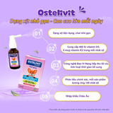 (Hàng nhập khẩu) Vitamin D3 + K2 Ostelivit D3 MK7 dạng xịt cho bé