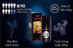 Chai xịt Viga 50000 Đức hỗ trợ kéo dài thời gian cho nam