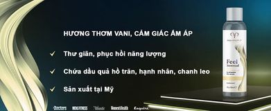 Dầu massage toàn thân Promescent Feel Sensual Vanilla - USA