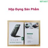 Đế sạc nhanh không dây 15W kiêm giá đỡ điện thoại I-Phone Samsung có thể gấp gọn 236105
