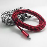 Cáp sạc nhanh bọc dù cổng micro USB 2.4A 236121