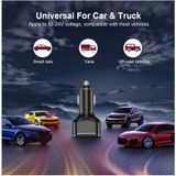 tẩu sạc nhanh ô tô, tẩu sạc xe máy 56W Công nghệ Pd3.0 Qc3.0  với 3 cổng Type C và USB và 5 chế độ bảo vệ 236156