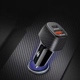 Tẩu sạc nhanh ô tô 38w cho 2 thiết bị đồng thời điện thoại máy tính bảng Samsung I- Phone Sony LG...