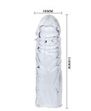 Bao cao su đôn dên trơn trong suốt – Tăng kích thước, tăng khoái cảm – Tái sử dụng