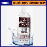 Chất bôi trơn Vanessa & Co Nhật Bản 200ml – Gốc nước dịu nhẹ, trơn mượt tự nhiên