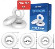 vòng đeo dương vật cao cấp bộ 3 vòng, chê tên sp