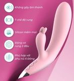 Máy massage cầm tay cho nữ Leten Rabbit Moe - 7 chế độ rung