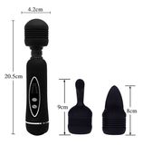 Chày rung massage Power Wand -12 chế độ rung 2 đầu thay thế