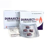 Viên uống Duraject-60 chính hãng vỉ 4 viên chuẩn kéo dài thời gian cho nam giới