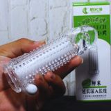 BCS đôn silicone trong suốt siêu gai mịn có rung Screech size vừa [đổi tên khi giao]