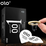 Bao Cao Su OLO Siêu Mỏng 0.01, Nhiều Gel, Truyền Nhiệt, Gân Gai, Kéo Dài Thời Gian