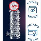 Bao cao su đôn dên Aichao dài2.5cm đầu thân gai to râu rồng Meos