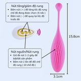 Trứng rung điều khiển từ xa Luminous Meos